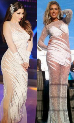 مايا دياب: أنا وهيفاء وهبي كتير حلوين ..  وما تقوله عنا الصحافة كذب