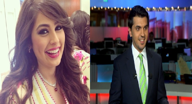 بعد تيم حسن و وفاء الكيلاني ..  خطوبة المذيعة الاماراتية رؤى الصبان على الاعلامي حمود الفايز