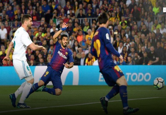 هدف جديد لبرشلونة في مرمى ريال مدريد بقدم ليونيل ميسي