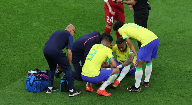 تفاصيل إصابات المنتخب البرازيلي قبل دور الـ16 من كأس العالم