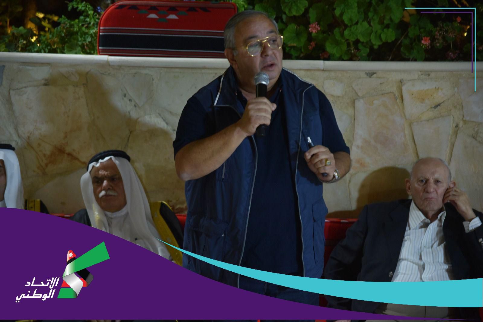 تيار حزب الإتحاد الوطني يلتقي وجهاء البلقاء .. صور