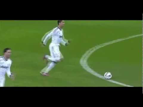 شاهد بالفيديو سرعة رونالدو الخيالية قطع 91 متر في 9 ثواني