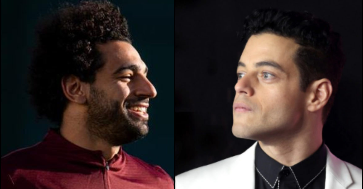 بالصور  ..  محمد صلاح يرشح  رامي مالك لتجسيد شخصيته في فيلم سينمائي 